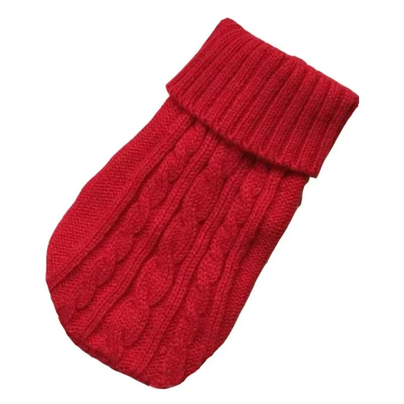 Knitted Dog Sweater
